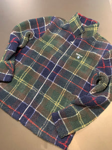Barbour International Tartan Fleece Zip