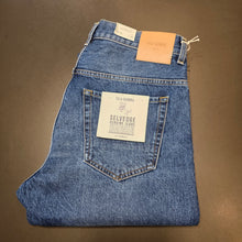 Load image into Gallery viewer, Tela Genova Italo Selvage Faded Dark L20-D001
